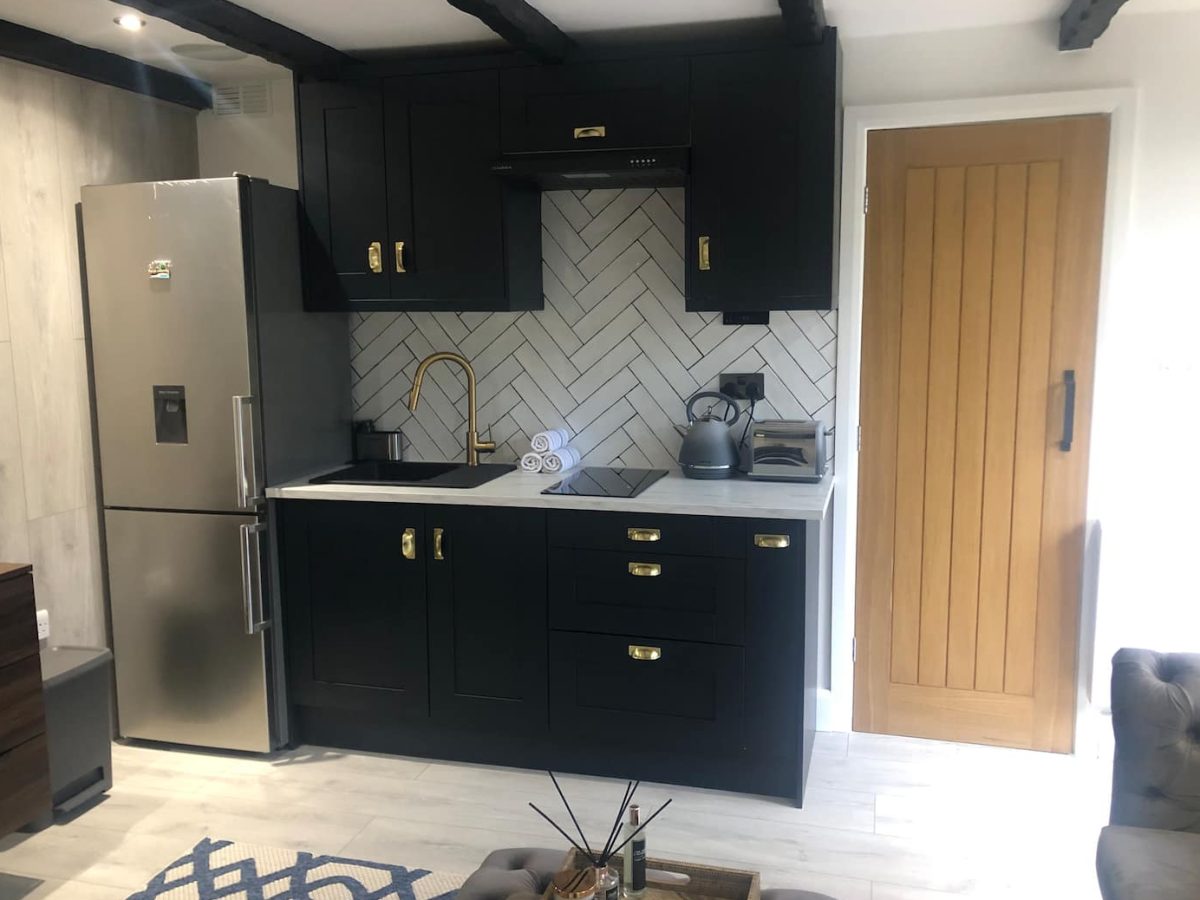Kitchen — before enhancement